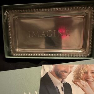 Mariposa Silver 'Imagine' Picture Frame